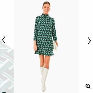 Emerald Geo Mod Ellie Dress